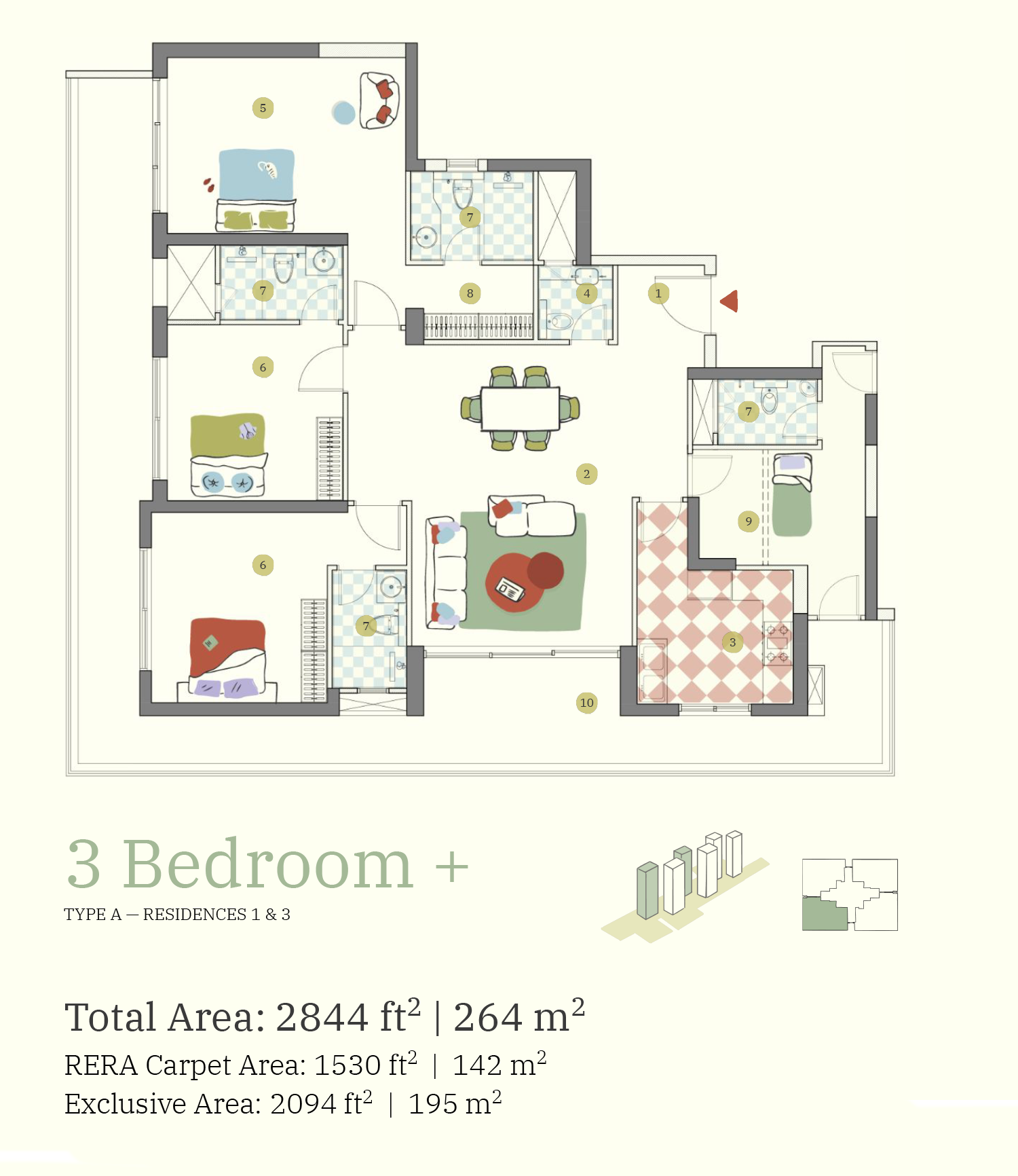 Max-Estate-360-Gurgaon-3BHK